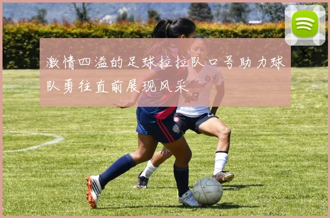 激情四溢的足球拉拉队口号助力球队勇往直前展现风采